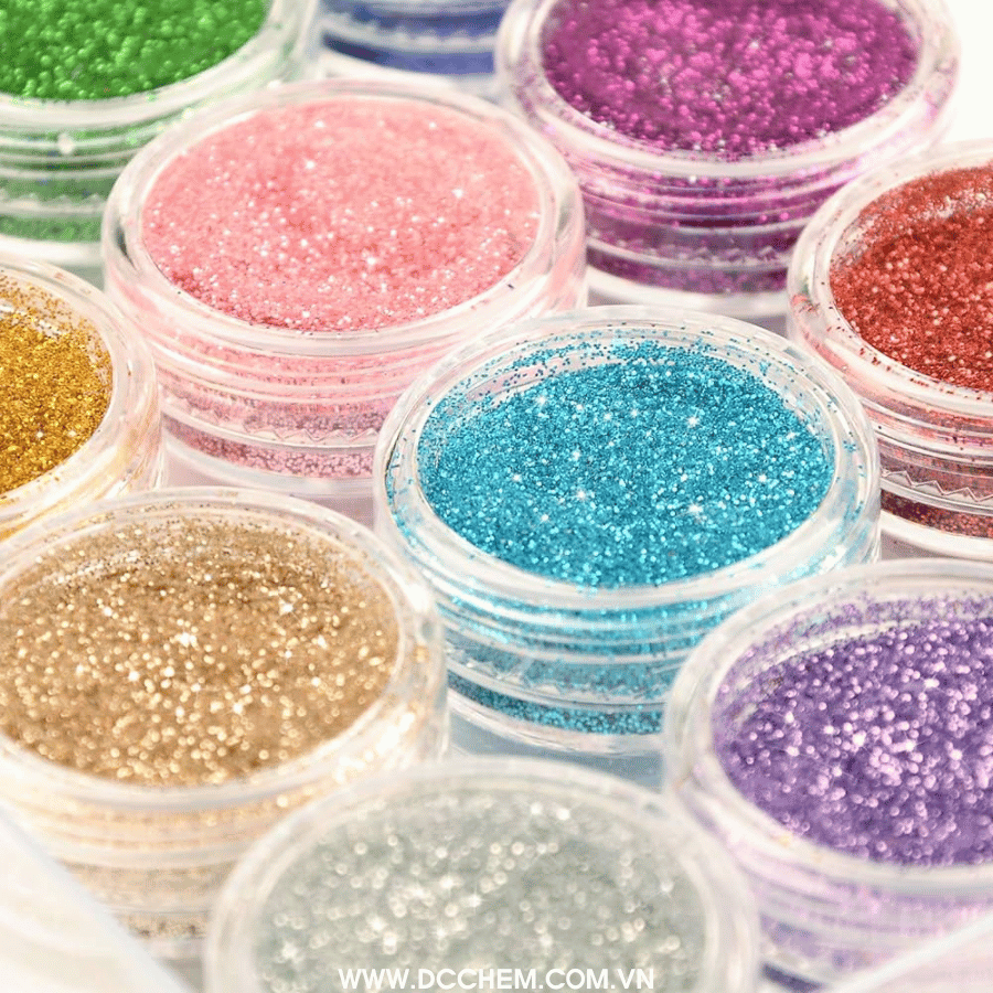 Nhũ và Màu trong các sản phẩm trang điểm - Glitters & Colors