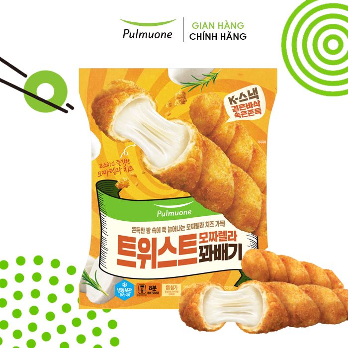 Bánh quẩy xoắn nhân phô mai Mozzarella 336 g