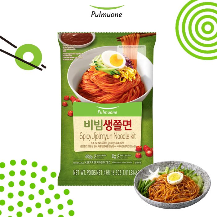 매콤달콤 생쫄면 (2인) (460g)