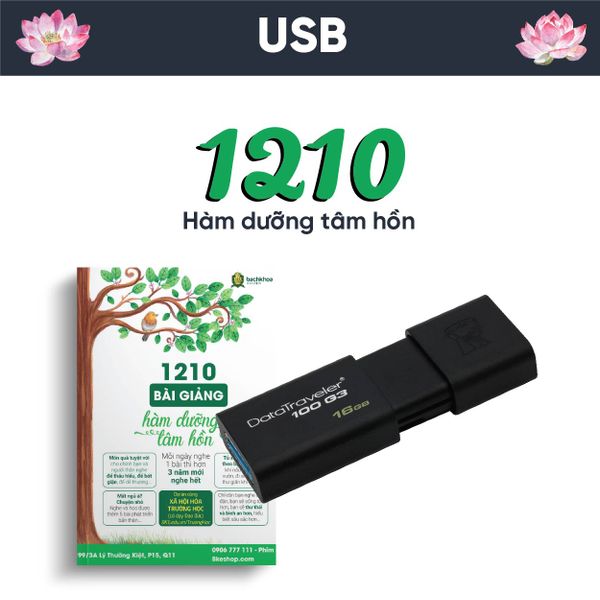 USB Pháp Thoại 1210 Bài Hàm Dưỡng Tâm Hồn