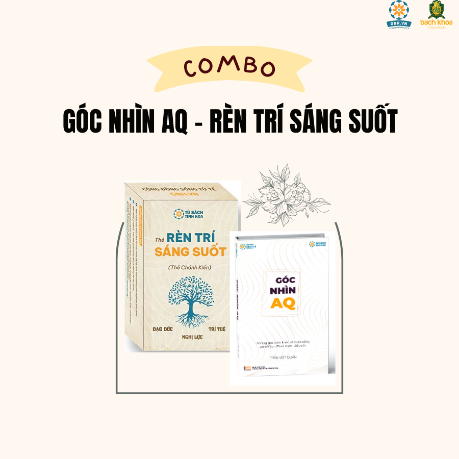 Combo Góc Nhìn AQ - Rèn Trí Sáng Suốt