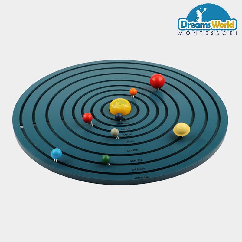 Giáo Cụ Montessori - Các hành tinh trong hệ mặt trời - Solar System
