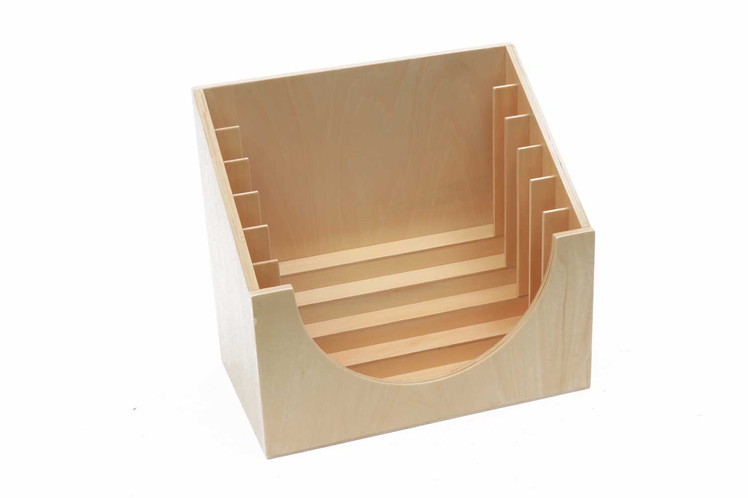Giáo cụ Montessori - Kệ đựng 6 khung áo - Dressing Frame Stand For 6 Frames