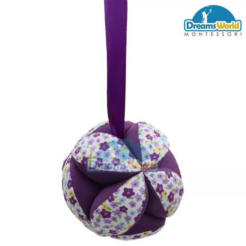 Giáo Cụ Montessori -Bóng múi nỉ - montessori ball