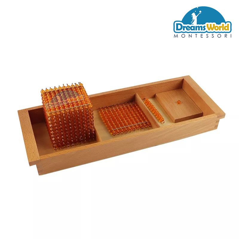 Giáo Cụ Montessori - Giới thiệu về số lượng thập phân với khay - Introduction to Decimal Quantity with Trays