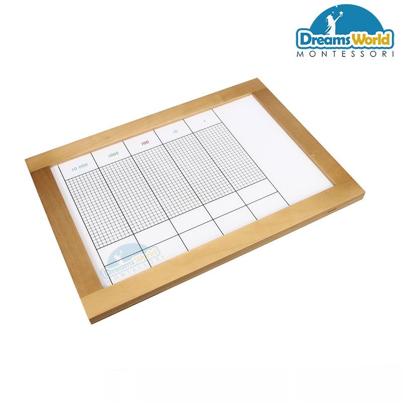 Giáo Cụ Montessori - Bài tập chấm điểm - Dot Exercise Montessori
