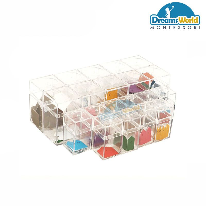 Giáo Cụ Montessori - Mũi tên cho bộ hạt đầy đủ 3 - Arrows for Complete Bead Materials