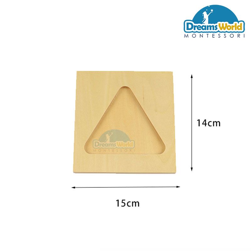 Giáo Cụ Montessori - Khay chứa dây cườm 1-10 - Bead Stair Tray