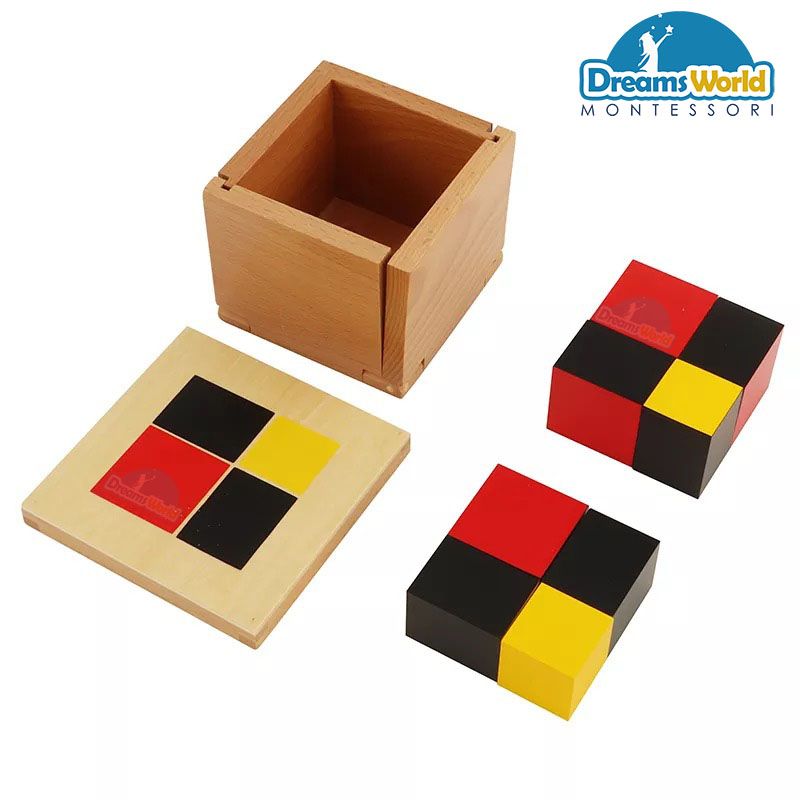 Giáo Cụ Montessori - Khối nhị thức đại số - Algebraic Binomial Cube