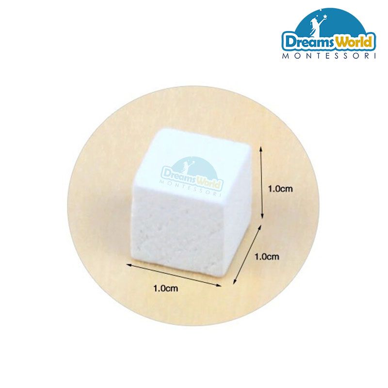 Giáo Cụ Montessori - Hộp 1000 khối lập phương - Volume Box with 1000 Cubes