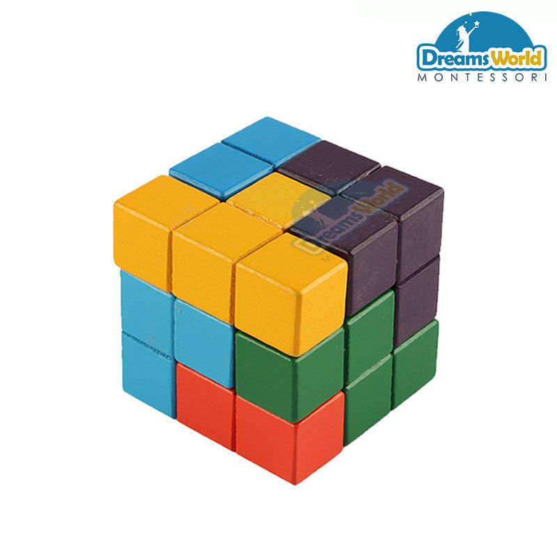 Giáo Cụ Montessori - Soma cubes