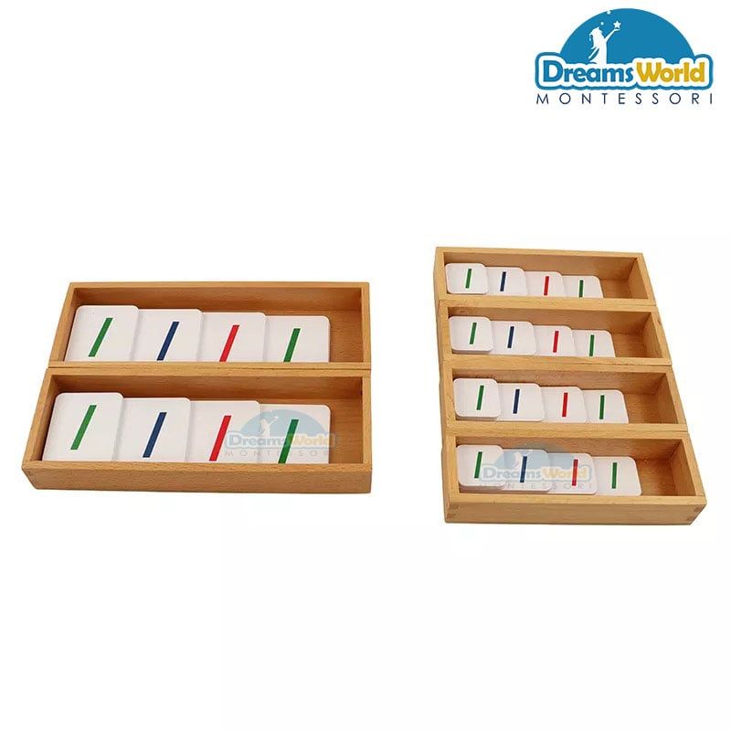 Giáo Cụ Montessori - Bộ sản phẩm dùng học hệ thống số thập phân - Golden Bead Material- Individual Beads Class