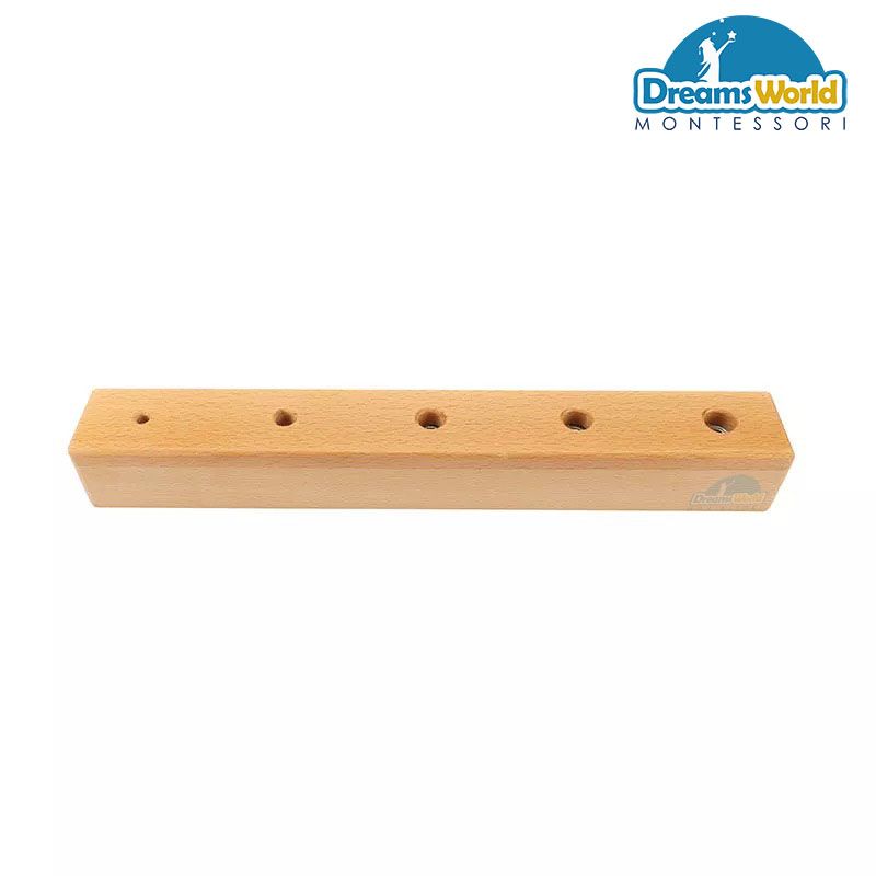 Giáo Cụ Montessori - Bộ ốc vít bu lông C - Nuts and Bolts C