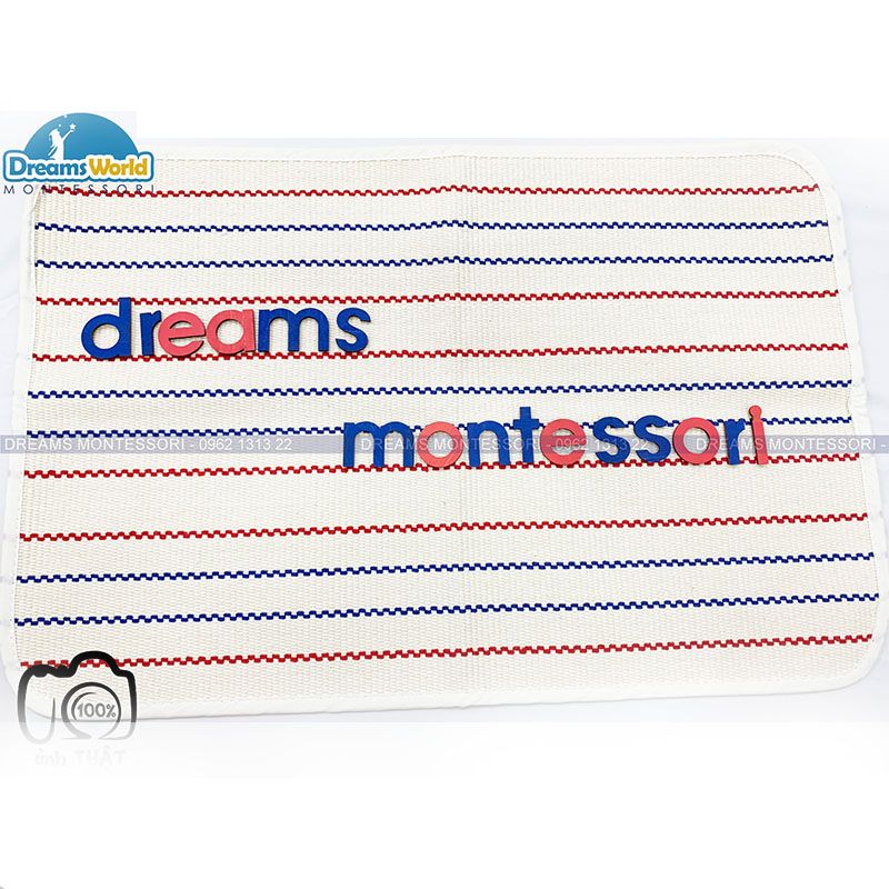 Giáo cụ Montessori - Chữ cái di động Tiếng Việt