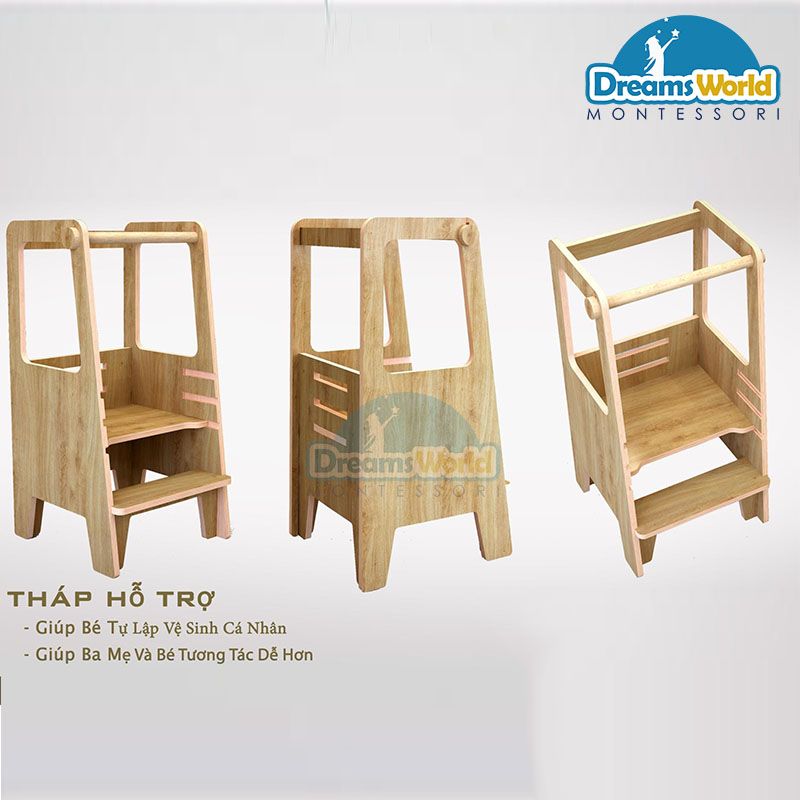Tháp hỗ trợ Montessori - Montessori Support Tower