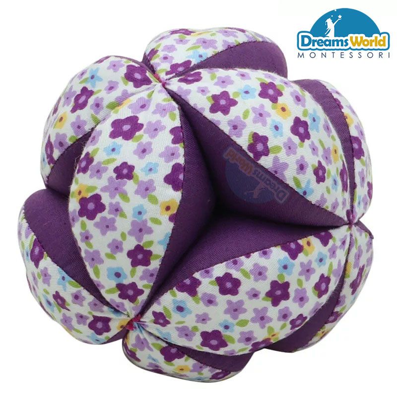 Giáo Cụ Montessori -Bóng múi nỉ - montessori ball