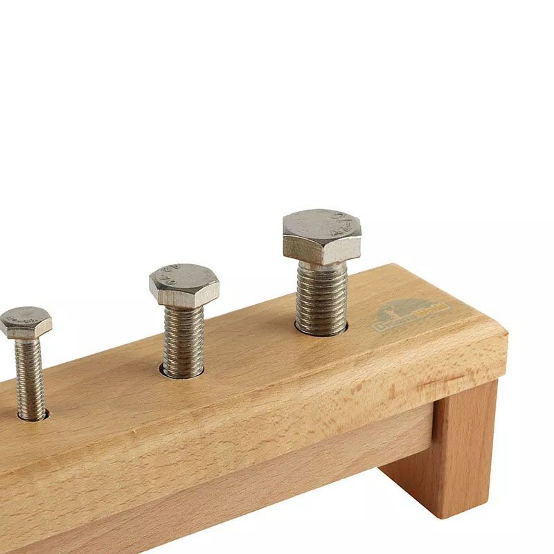 Giáo Cụ Montessori - Bộ ốc vít bu lông 1 - Nuts on a Base