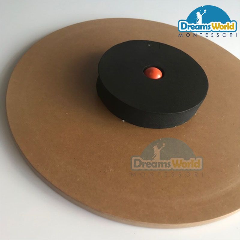 Giáo Cụ Montessori - Khay bàn chân - Balance Board for Feet