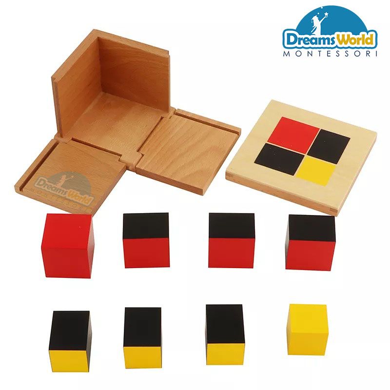Giáo Cụ Montessori - Khối nhị thức đại số - Algebraic Binomial Cube