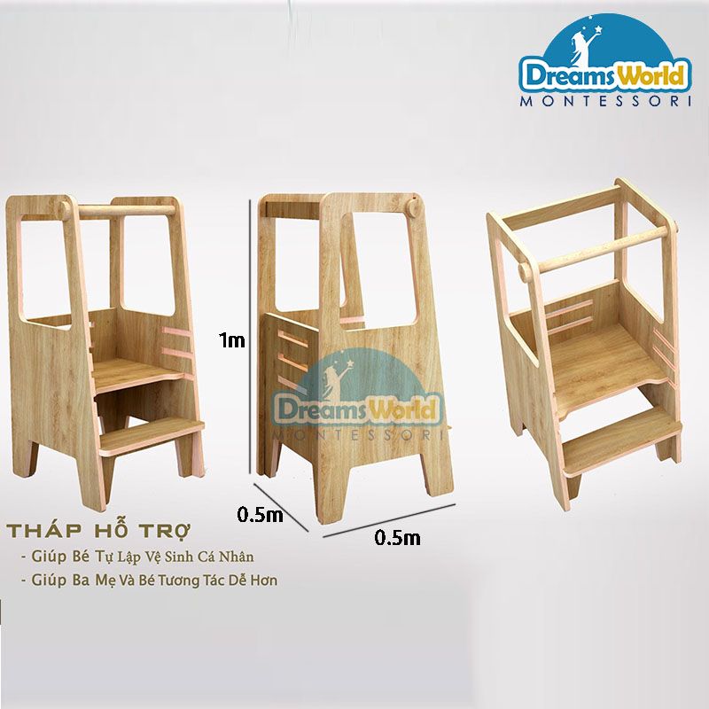Tháp hỗ trợ Montessori - Montessori Support Tower