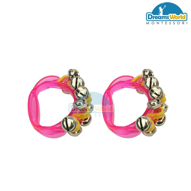 Giáo Cụ Montessori - Lục lạc cầm tay bằng nhựa - Bell nhựa