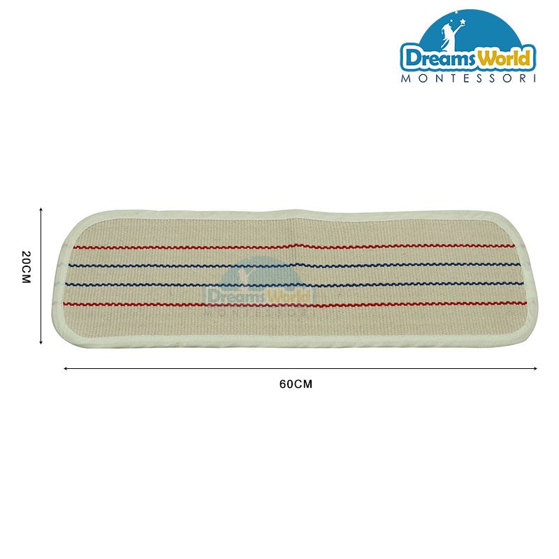 Giáo cụ Montessori - Thảm nhỏ dùng cho bộ chữ - Small Alphabet mat