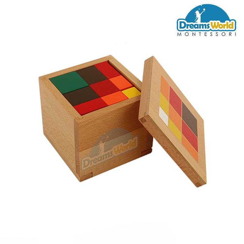 Giáo Cụ Montessori - Khối Tam thức đại số - Arithmetic Trinomial Cube