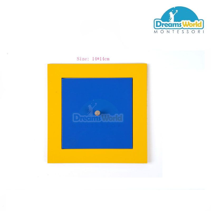 Giáo Cụ Montessori - Khay hình học cơ bản - Geometric Demonstration Tray