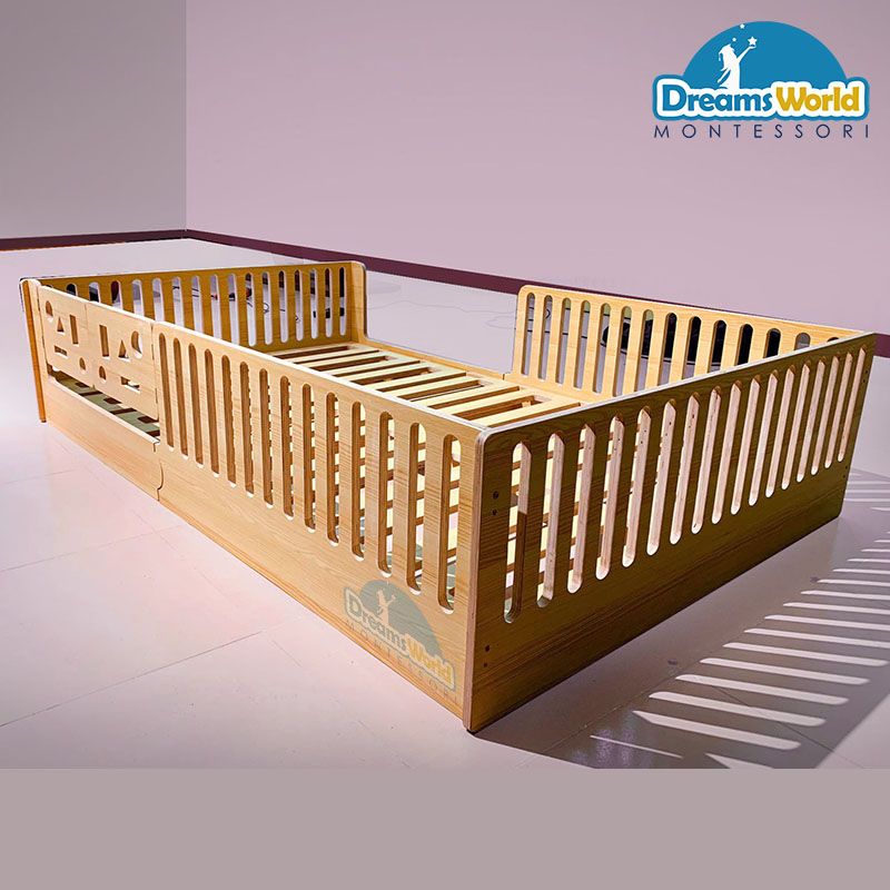 Giường lắp ghép Montessori - Montessori pre-assembled bed