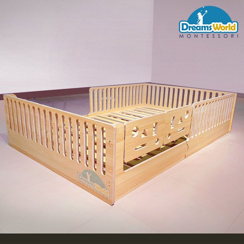 Giường lắp ghép Montessori - Montessori pre-assembled bed