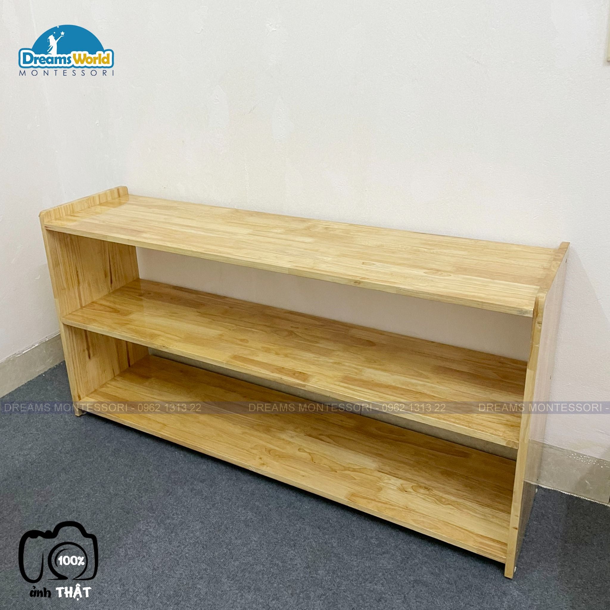 Kệ Montessori 3 tầng - Montessori 3 tier shelf