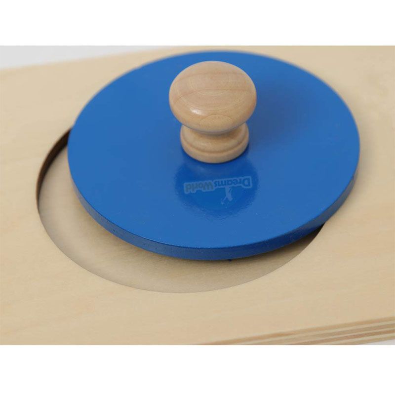 Giáo Cụ Montessori - Ghép các mẫu hình học cơ bản - Multiple Shape Puzzles