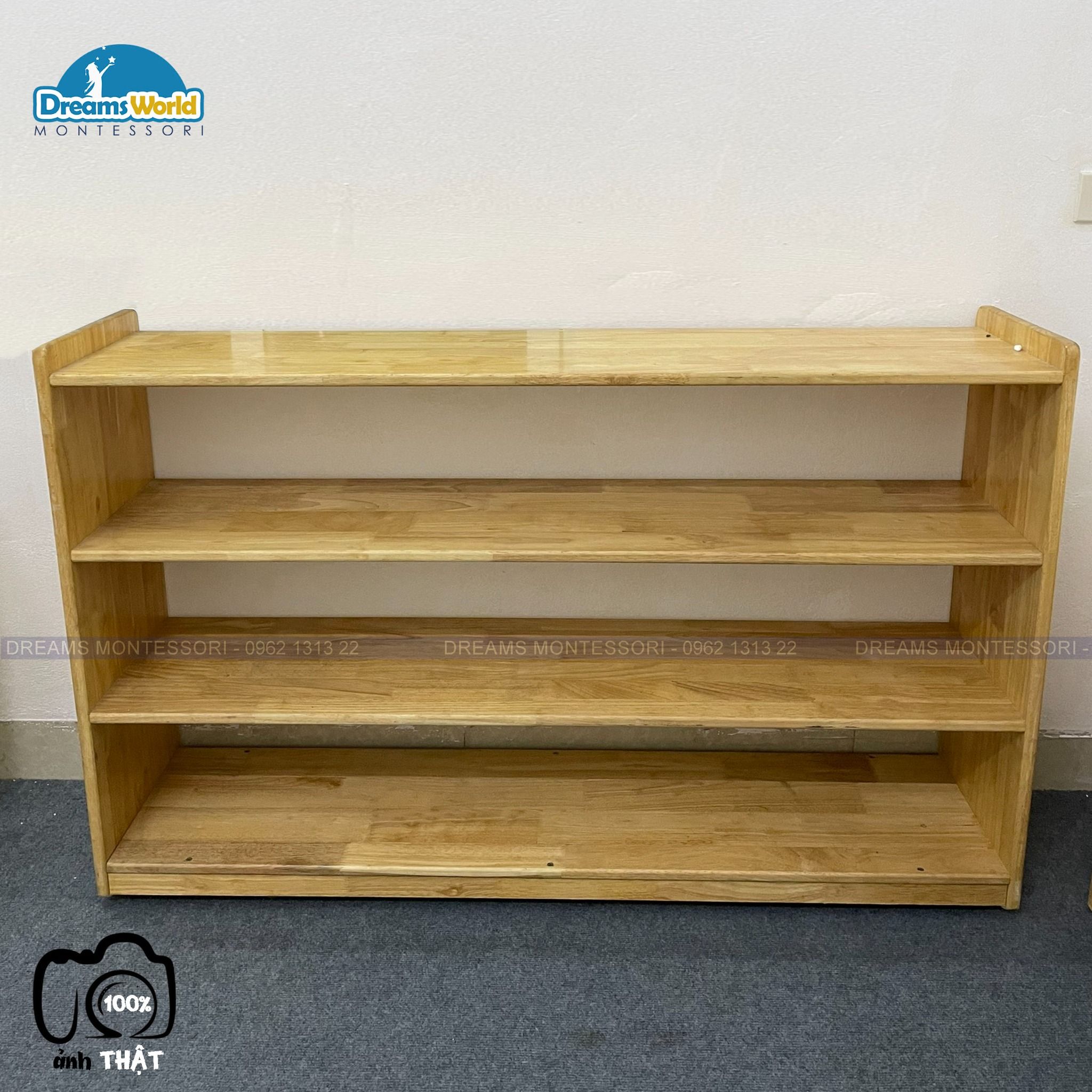 Kệ Montessori 4 tầng - Montessori 4 tier shelf