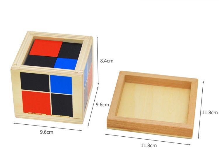 Giáo Cụ Montessori - Khối Nhị thức - Binomial Cube