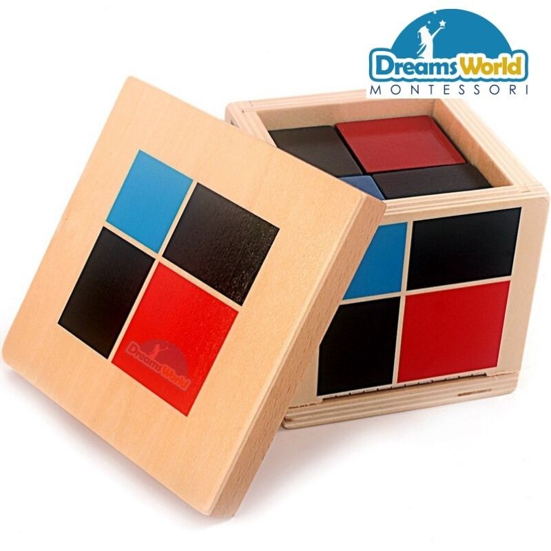 Giáo Cụ Montessori - Khối Nhị thức - Binomial Cube
