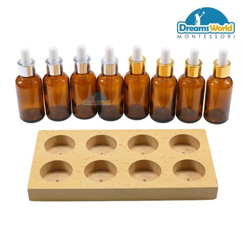 Giáo Cụ Montessori - Lọ Vị Giác - Tasting Exercises