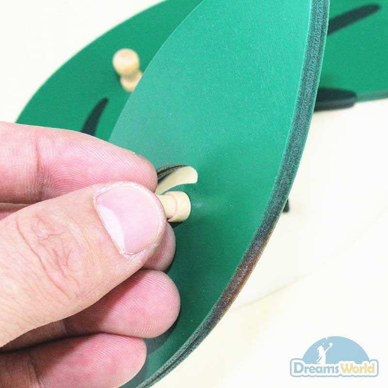 Giáo cụ Montessori - Tranh Ghép Sinh Học Hình Lá - Leaf Puzzle
