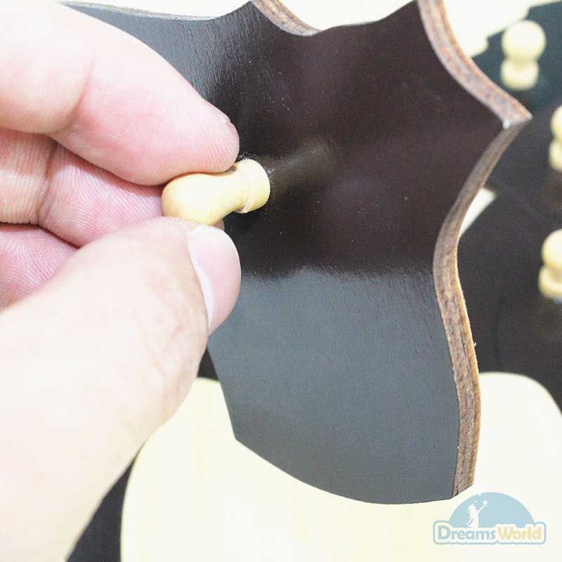 Giáo cụ Montessori - Tranh ghép sinh học hình con ngựa - Horse puzzle