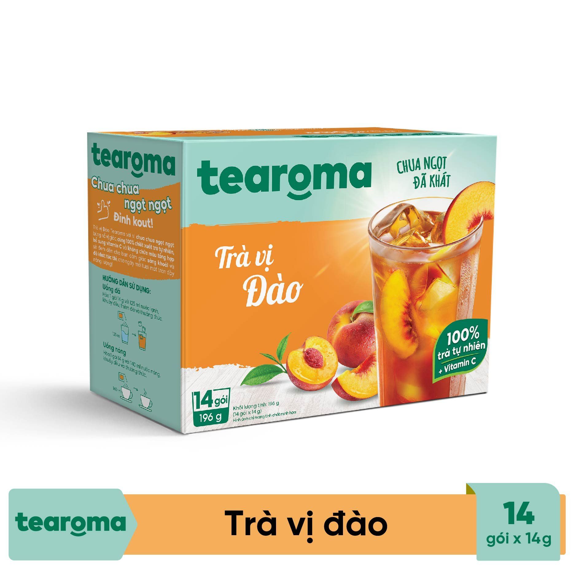 Trà Tearoma Đào