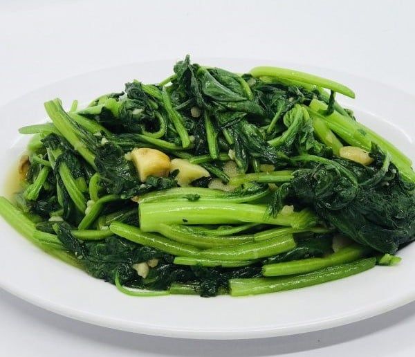 Cải Bó Xôi Xào