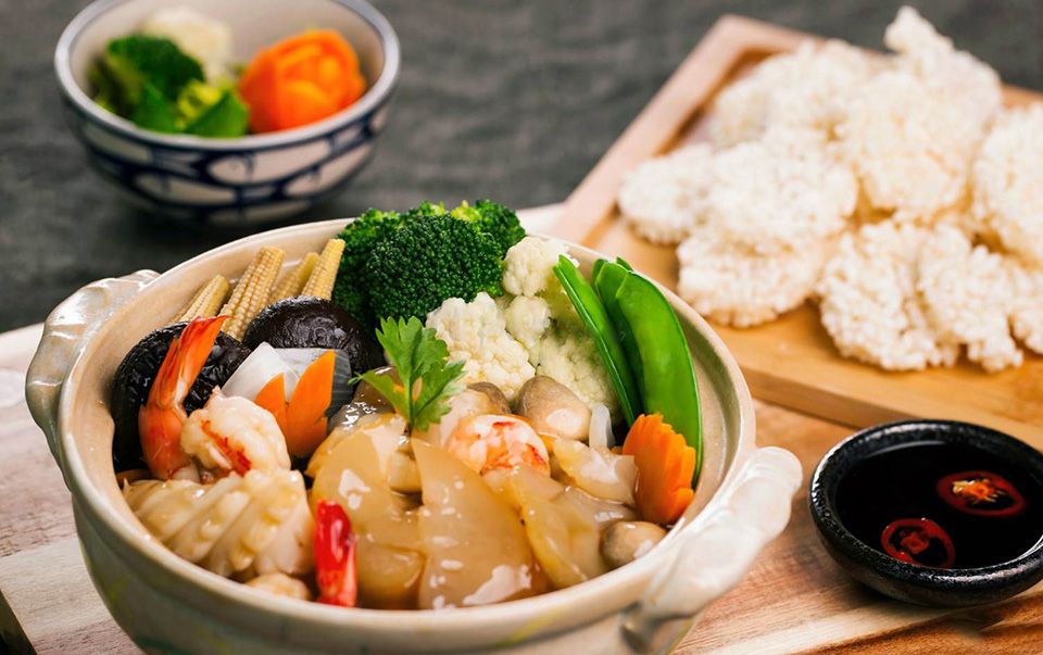 Hải Sâm Cơm Cháy Tay Cầm
