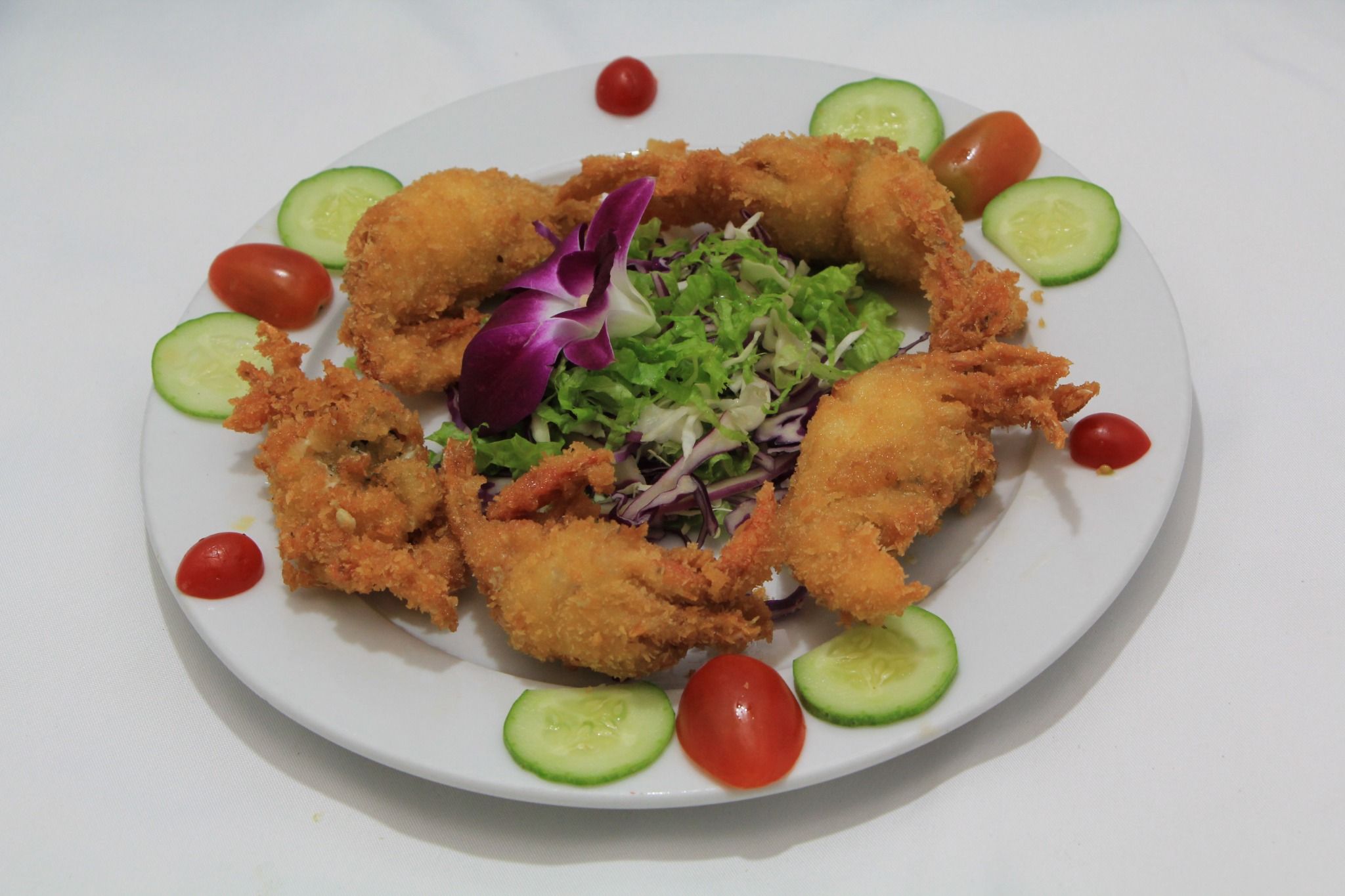 Cua Lột Lăn Bột Chiên