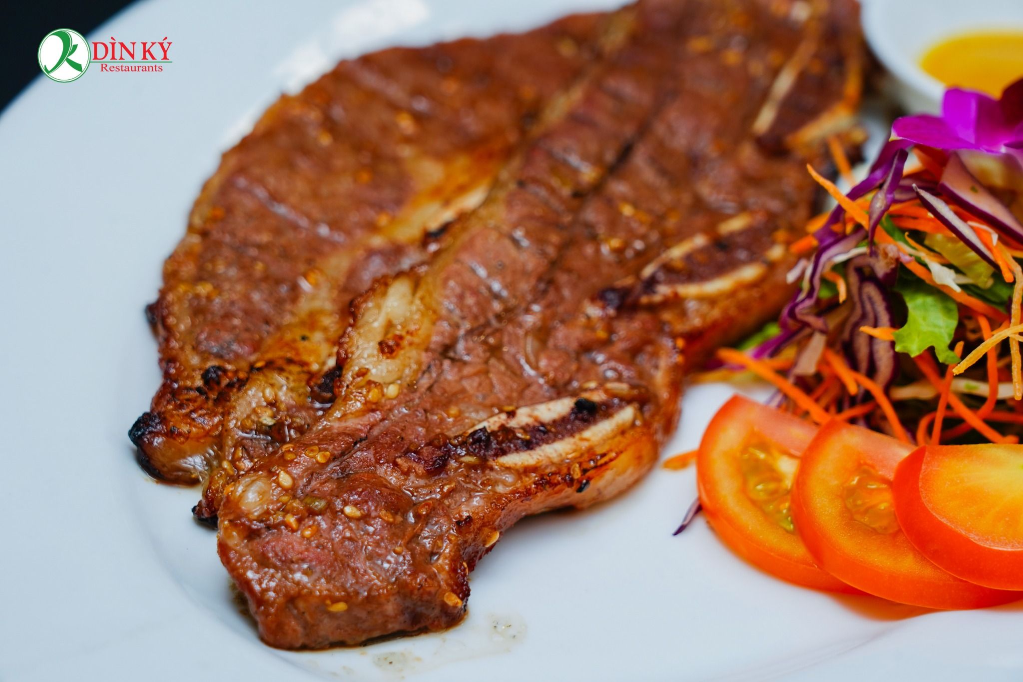 Sườn Bò Mỹ nướng Kiểu Đại Hàn