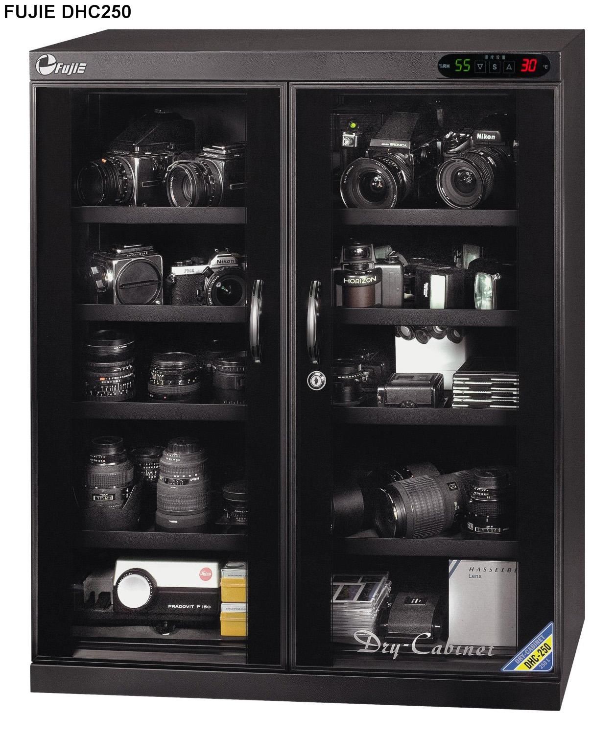 Tủ chống ẩm Fujie DHC 250 (250 lít) - Chính hãng