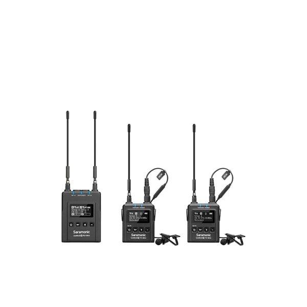 Micro thu âm không dây Saramonic UwMic9 S Kit 2 Mini (2TX+1RX) - Chính hãng