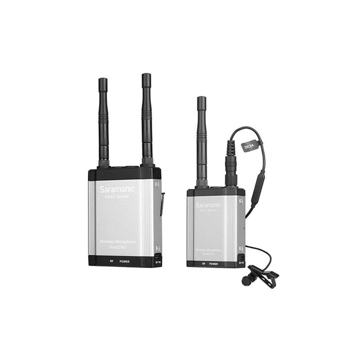 Micro thu âm không dây Saramonic Vlink2 Kit 1 (1TX+1RX) - Chính hãng