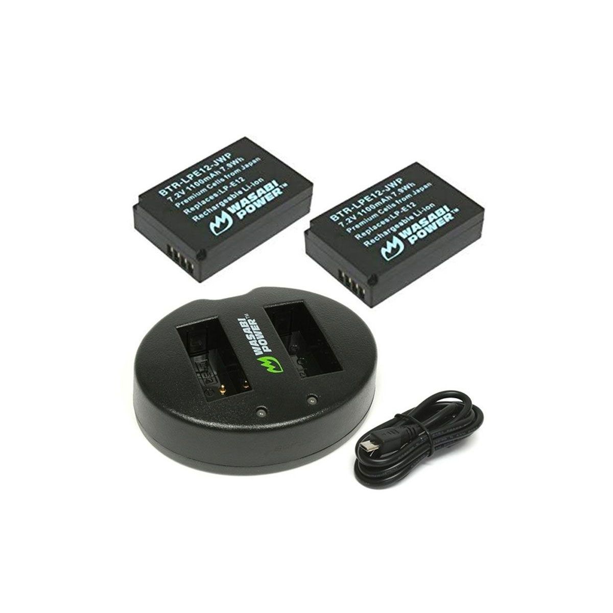 Bộ pin sạc Wasabi LP-E8