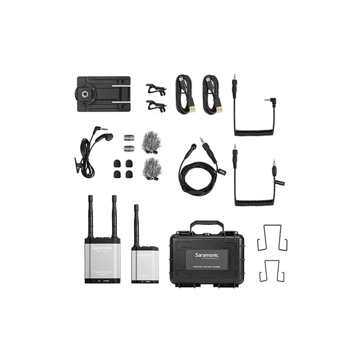 Micro thu âm không dây Saramonic Vlink2 Kit 1 (1TX+1RX) - Chính hãng
