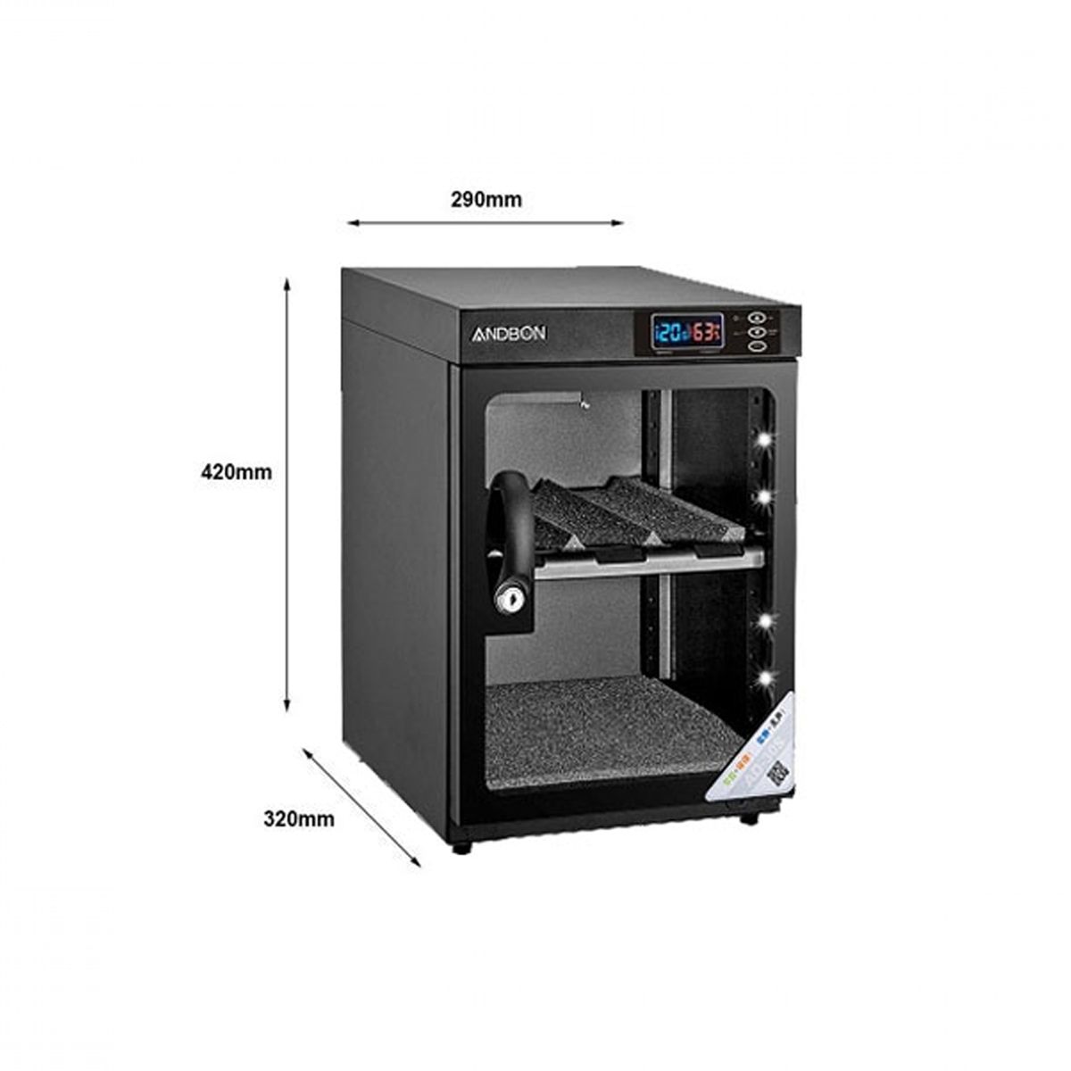 Tủ chống ẩm Andbon AD-30S/ 30 lít
