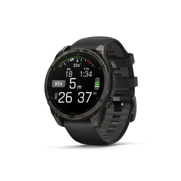 Đồng hồ Garmin fenix 8 – 47 mm, AMOLED